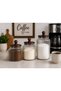 Set of 3 Vacuum Glass Jars with Acacia Lids