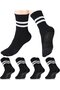 Anti-slip socks 4pc black yoga/Pilates/ballet home.