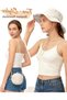 Women's cotton sun hat with UV protection and a wide brim, perfect for the beach, hiking, outdoor activities. - 2