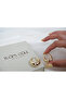 Kp655 Bombeli Gold Hoop Earrings (Length 33 mm) - 2