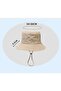 Hiking cap army green 55-58cm wide brim drawstring fisherman. - 2