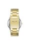 Men's Gold Stainless Steel Watch, Gray Dial | Trnda-43g - 5