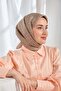 Twill Silk Scarf Mini Bouquet Mink - 4