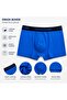 Men's Lycra Cobalt Blue Boxer. - 2