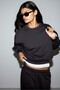Basic eşofman sweatshirt - 5