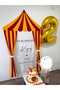 Yellow Red Fan Birthday Banner - 2