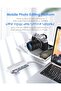 محول USB C مع 3 منافذ USB 3.0 وقارئ بطاقات SD/microSD متوافق مع أجهزة MacBook Pro 2016-2025، وماك الجديد - 2