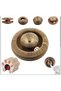 Cat Scratching Toy – 2-Tier Cardboard Cat Activity and Play House – Collective Entertainment Center - 4