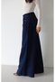 Women's Ri̇nse High Waist Wide Leg Jean Pants with Side Pleats and Loose Legs - 2