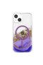 Onegif apple iphone 14 lotus glitter magsafe cover - purple - 3
