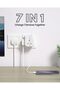 URBANNX Plug Extension Adapter – 3 AC Outlets + 2 USB-A & 2 USB-C Ports – Space-Saving Wall Socket - 4