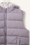 Water Repellent Pocketed Hooded Puffer Vest Baby Girl G9335A526Au - 2