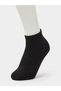 Pack of 3 - Multi-Color Solid Ribbed Cuff Ankle Socks - 2