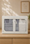 Gold 100% Cotton Jacquard 6 Piece Family Bathrobe Set Gray - Ecru - 2