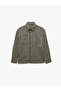 Comfortable Fit Embroidered Pocketed Long Sleeve Classic Collar Plaid Lumberjack Shirt - 6