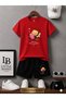 Summer Shorts T-Shirt Unisex (Hearted Bee)
