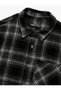 Regular Fit Buttoned Long Sleeve Classic Collar Lumberjack Shirt with Pockets - 5