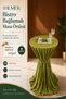 Dertsiz Tied Bistro Tablecloth - Wedding Event Organization Hotel Restaurant Cocktail Table Cover - 4