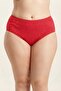 Women's 5-Pack Cotton Plus Size High Waist Panties - Patterned Daily Underwear Set - with Sleep Band Gift - 4