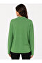 Green Relaxed Fit Women's Blouse - 2