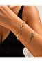 Elegant Bracelet with Gold Color Stones - 2