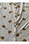 Women's Oversized Printed Long Sleeve 100% Cotton Front Buttoned Pajama Set - 6