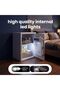 White Touch Screen Safe Box with Electronic password, Backlit Keypad, LED Light, Anti-Rust & Anti-Theft, Home/Office, 2.04 Cubic Feet,33×35×50 cm - 8
