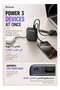Mini Power Bank 10000mAh, Built-in USB-C and Lightning Cable, 22.5W PD Fast Charging, 3 Ports - 5