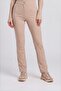 High Waist Suede Trousers - 2