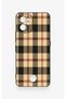 Reeder S19 Max Pro Compatible Cream Plaid Patterned Silicone Case - 2