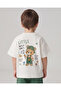 Teddy Bear Printed Children's Oversize T-Shirt 100% Cotton Unisex