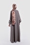 Zippered Tensel Ferace Smoke Gray - 3
