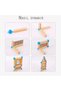 268 Piece Wooden Castle and House Building Set Educational Montessori Wooden Building Blocks - 2