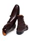Brown Unlace Genuine Leather Men's Boots - 2