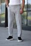 Old Money Fabric Trousers with Belted Pleated Belt Detail - 3