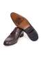 Brown Laceless Genuine Leather Leather Sole Men's Shoes - 3