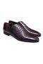 Brown Lace-Up Genuine Leather Men's Shoes