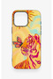 iPhone 16 Pro Max Compatible Tiger of the Sun Patterned Silicone Case - 2
