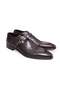 Brown Laceless Genuine Leather Men's Shoes
