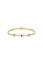 Steel Color Zircon Eye Bracelet