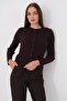 Women's Knitted Patterned Button Closure Knitwear Cardigan 265161 - - 2