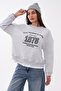 Women's Printed Couple Look Crew Neck Sweatshirt 265127 - - 2