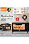 فرن كهربائي صغير الحجم 800 واط 7 لتر، تحكم ميكانيكي - ضمان 3 سنوات R.5305B
