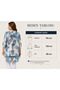 Women's Multi-Colored Patterned Italian Style Buttoned Shirt Collar Tunic - 5