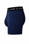 Men's Lycra Cotton Breathable Combed Cotton 9-Piece Boxers - Navy Blue - Gray - Smoked - 6