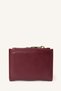 Women's Faux Leather Wallet with Snap Fasteners and Zipper Detail I5818Axns - 4