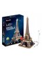 Puzzle 3D Turnul Eiffel LED - 6