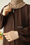 Aksa Umre Double Set Brown - 5