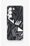 Vivo V30 Lite Compatible Geometric Block Pattern Silicone Case