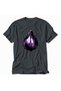Unisex Tattoo Art Style Fig Print T-Shirt - Smoked - 5